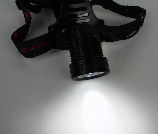 Налобный светодиодный фонарь Ultraflash Headlite аккумуляторный 100х90 300 лм E1335 13905 фото 6