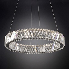 Подвесной светильник Eurosvet Solis 101004 LED никель хрусталь Strotskis a071451 2