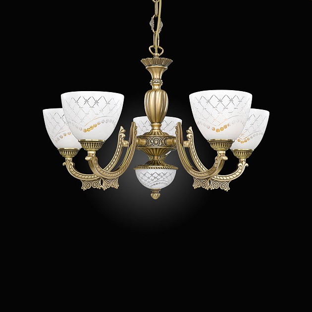 Подвесная люстра Reccagni Angelo L 7052/5 изображение 1 Подвесная люстра Reccagni Angelo L 7052/5 Фото № 1