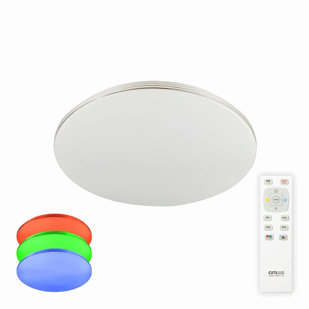 Потолочный светодиодный светильник Citilux Симпла CL714330G Фото № 1