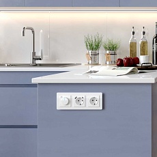 Рамка Werkel Acrylic на 3 поста белый W0032701 4690389184871 2