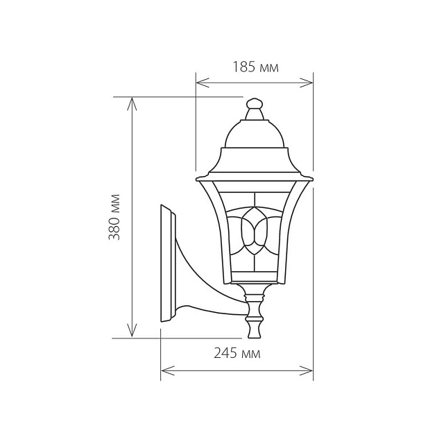 Уличный настенный светильник Elektrostandard Altair a024999 изображение 2 Уличный настенный светильник Elektrostandard Altair a024999 Фото № 2