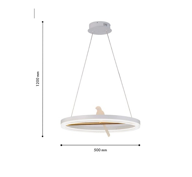 Подвесной светодиодный светильник F-Promo Bardy 4653-1P Фото № 2