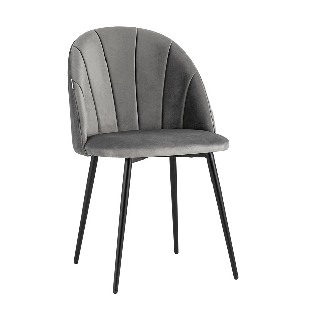 Кухонный стул Stool Group Логан велюр серый AV 413-B26-08 Фото № 1