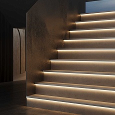 Профиль встраиваемый для подсветки ступеней Elektrostandard LL-2-ALP025 a068313 2