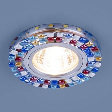 Встраиваемый светильник Elektrostandard 2195 MR16 SL/MLT зеркальный/мульти a036819 1