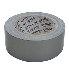 Армированная клейкая лента Stekker INTP4-02148-40 0,21*48 мм, 40м, на тканевой основе, серый 39143