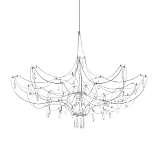 Подвесная люстра Loft IT Mira 10589/900 Silver Asfour 4