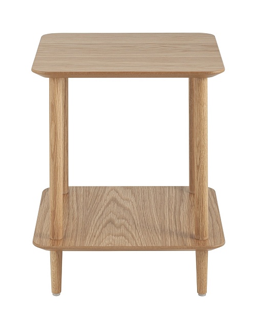 Журнальный стол Stool Group Stiff 40*40 светлое дерево УТ000036023 Фото № 4