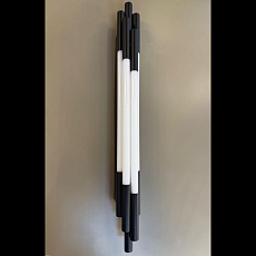 Бра Alfa Light F1024-03 700MM BK 3000K