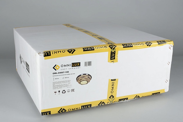 Потолочный светодиодный светильник Omnilux Ottone OML-04007-108 изображение 5 Потолочный светодиодный светильник Omnilux Ottone OML-04007-108 Фото № 5