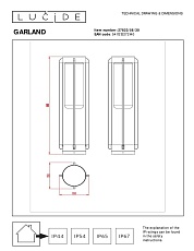 Уличный светильник Lucide Garland 27823/56/30 1