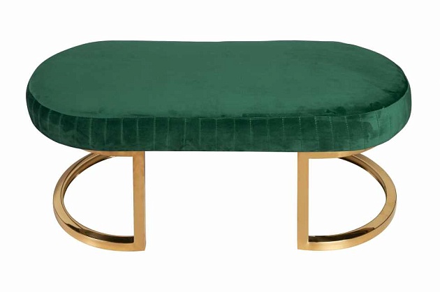 Банкетка ArtHomeDecor Miami ID-389 GL Green Фото № 2