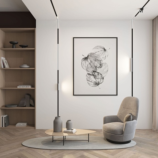 Трековый светодиодный светильник Denkirs Smart Linear / Смарт Линеар DK8004-BK изображение 11 Трековый светодиодный светильник Denkirs Smart Linear / Смарт Линеар DK8004-BK Фото № 11