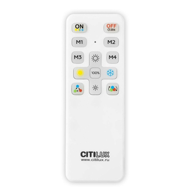 Светильник с пультом Citilux ETALON CL750501R изображение 6 Светильник с пультом Citilux ETALON CL750501R Фото № 6
