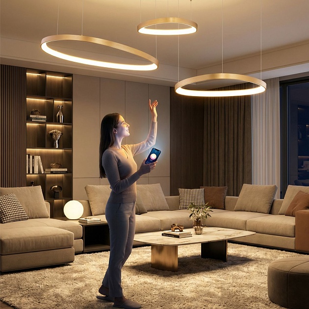 Подвесной светодиодный светильник Citilux Genka Smart CL756A092 изображение 12 Подвесной светодиодный светильник Citilux Genka Smart CL756A092 Фото № 12