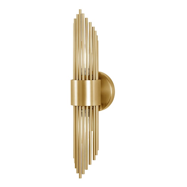 Бра Crystal Lux Rudolfo AP2 Brass Фото № 1