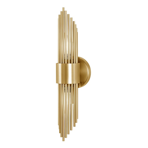 Бра Crystal Lux Rudolfo AP2 Brass фото 