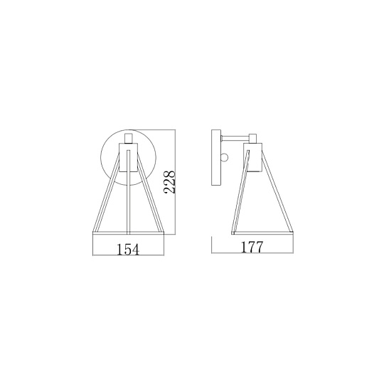Бра Vele Luce Storm VL6136W01 Фото № 3