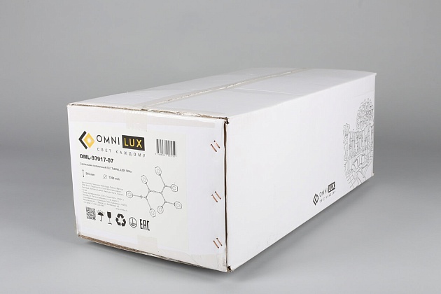 Потолочная люстра Omnilux Asolo OML-93917-07 изображение 2 Потолочная люстра Omnilux Asolo OML-93917-07 Фото № 2