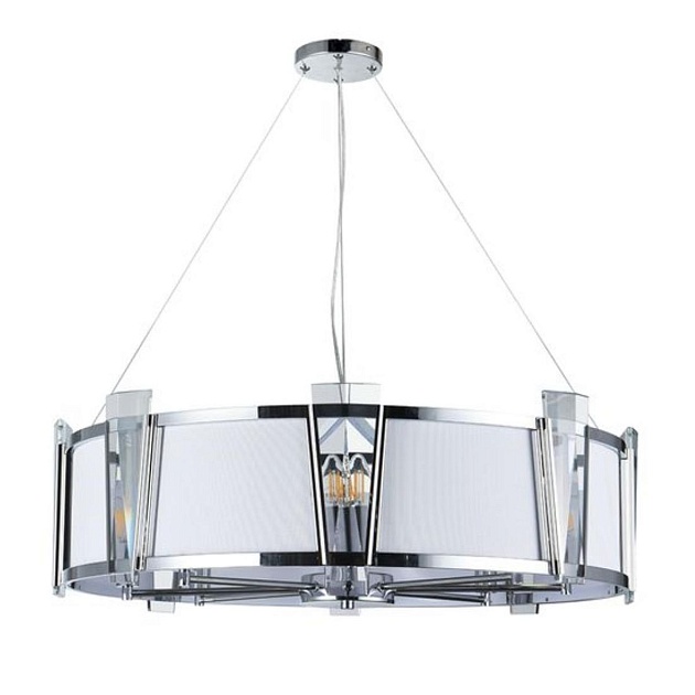 Подвесная люстра Arte Lamp Grato A4079LM-8CC Фото № 1