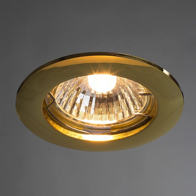 Встраиваемый светильник Arte Lamp Basic A2103PL-1GO фото 2