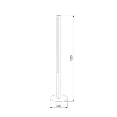 Торшер TK Lighting 1410 Teo 1