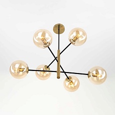 Люстра Citilux Лорен бронза CL146263 1