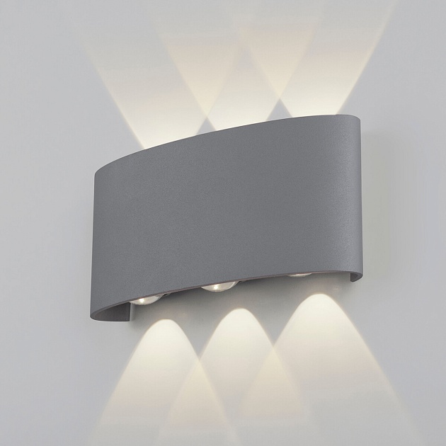 Уличный настенный светодиодный светильник Elektrostandard 1551 Techno LED Twinky Trio a038417 Фото № 4
