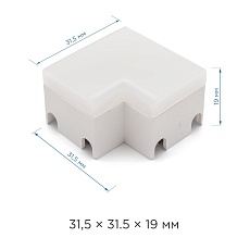 Коннектор L-образный Apeyron 09-30 1