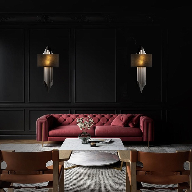 Настенный светильник Loft IT Elegio 10107 Silver white Фото № 5