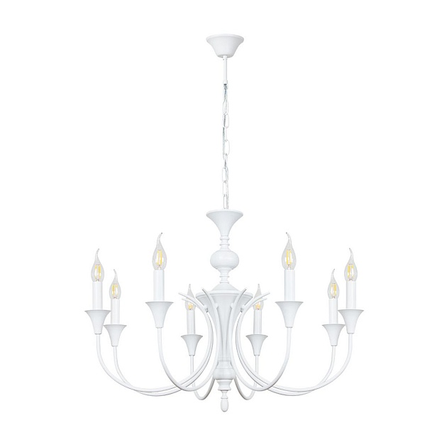 Подвесная люстра Arte Lamp Collinetta A4094LM-8WH Фото № 1