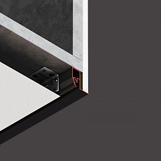 Теневой профиль Flexy для натяжных потолков 8608 BRUS 06 9016 1