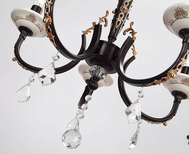 Подвесная люстра Lucia Tucci Messina 143.3 Brown изображение 2 Подвесная люстра Lucia Tucci Messina 143.3 Brown Фото № 2