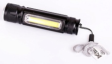 Ручной светодиодный фонарь Ultraflash аккумуляторный 110х28 400 лм LED51524 14661