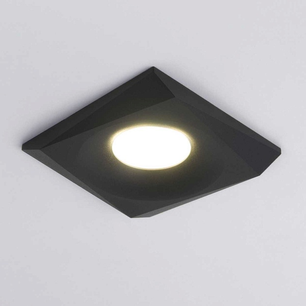 Встраиваемый светильник Elektrostandard 119 MR16 черный a053351 Фото № 1