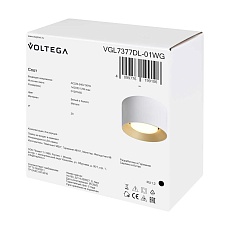 Потолочный светильник Voltega Плос / Plos VGL7377DL-01WG 3