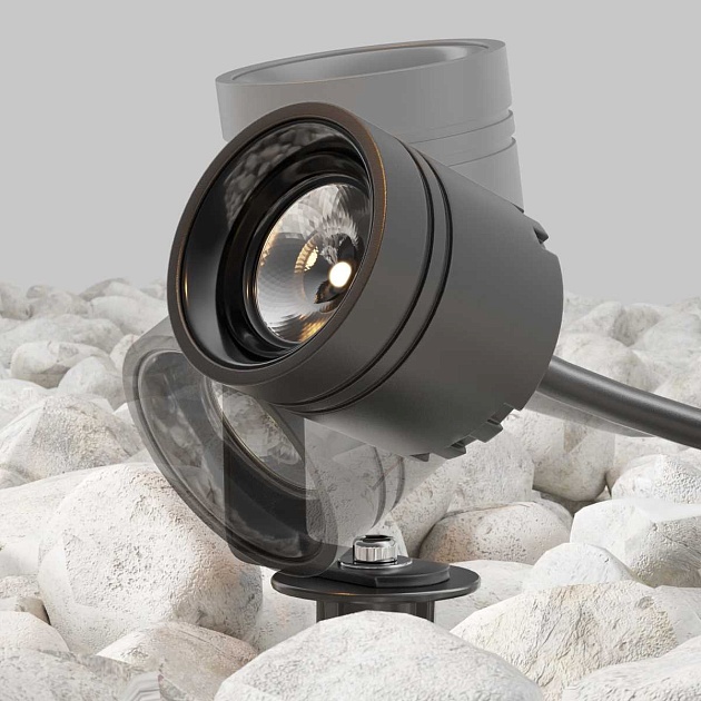 Ландшафтный светильник Maytoni Outdoor Clyde O493FL-L3GF3K изображение 3 Ландшафтный светильник Maytoni Outdoor Clyde O493FL-L3GF3K Фото № 3