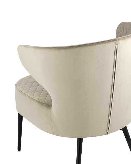 Кресло Stool Group Royal велюр бежевый vd-royal-b5 Фото № 7