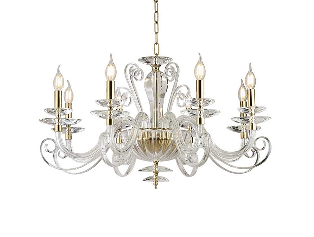 Люстра NEWPORT 8578/C gold polished Фото № 2