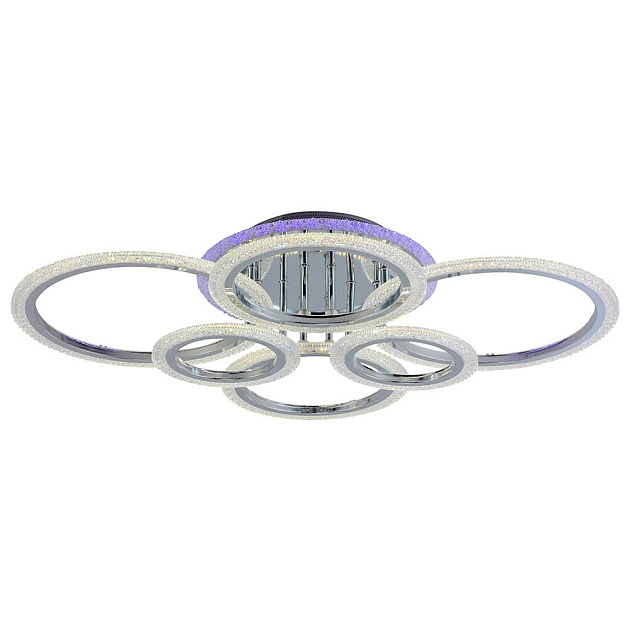 Потолочная светодиодная люстра Profit Light 8086/6 CHR изображение 3 Потолочная светодиодная люстра Profit Light 8086/6 CHR Фото № 3