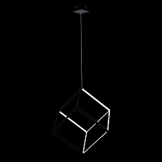 Подвесной светодиодный светильник Citilux Куб CL719301 1