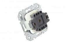 Выключатель двухклавишный Liregus Epsilon шампань 28-3002 2