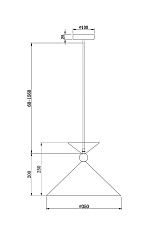 Подвесной светильник Freya Moth FR5392PL-01W1 1