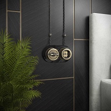 Розетка с заземлением Werkel Ретро бронзовый W5771012 4690389166549 1