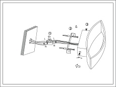 Настенный светодиодный светильник DesignLed GW Ole GW-A715-5-BL-NW 003027 1