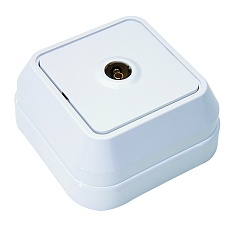 Розетка ТВ проходная 8 dB (Female) Makel 45107