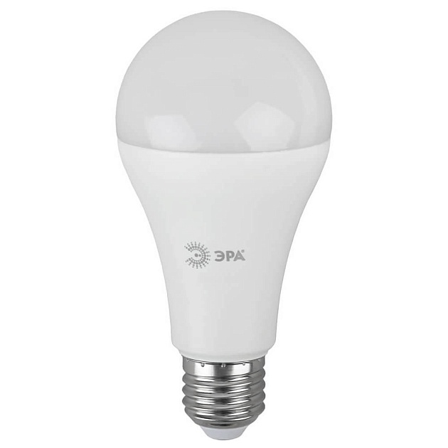 Лампа светодиодная ЭРА E27 25W 6000K матовая LED A65-25W-860-E27 Б0035336 Фото № 1