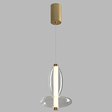 Подвесной светодиодный светильник Crystal Lux Quasar SP7W Led Transparent 5