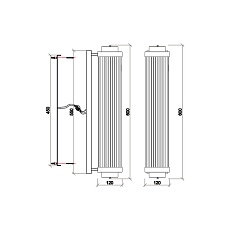 Бра Vele Luce Clarinetto VL3314W42 5